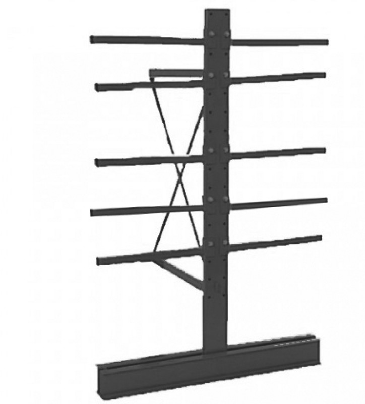 Dubbelzijdig - voet + 8 draagarmen